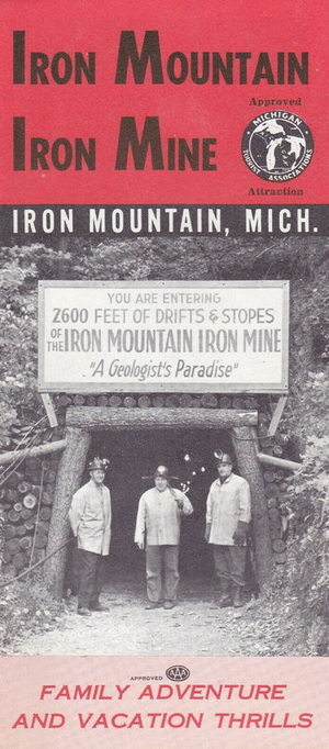 Iron Mountain Iron Mine - OLD FLYER